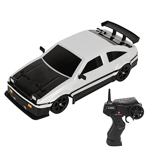 BuyWeek Ferngesteuertes Auto, RC Drift Auto mit Allradantrieb, 1/16 2,4 GHz Simuliertes RC Drift Auto Spielzeug mit 2 Reifensätzen für Jungen und Mädchen von BuyWeek