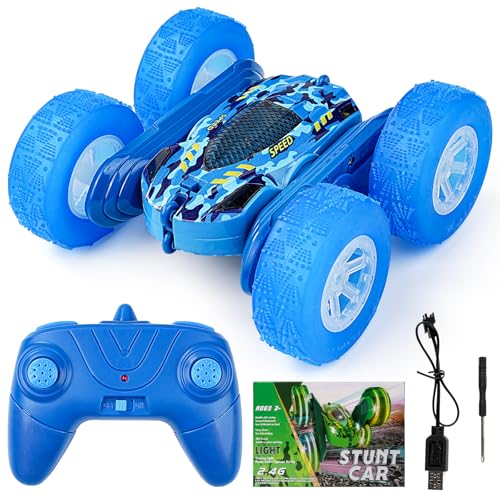 BuyWeek Ferngesteuertes Auto Drift Car Spielzeug, 2.4Ghz 360° Drehbarer 500 mAh Wiederaufladbar für Kinder von BuyWeek