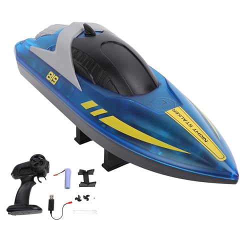 BuyWeek Ferngesteuertes Boot, 2.4GHz Kunststoff Edelstahl Wiederaufladbar für Kinder Seen Pools BuyWeek Ferngesteuertes Boot, 2.4GHz Kunststoff Edelstahl Wiederaufladbar für Kinder Seen Pools von BuyWeek