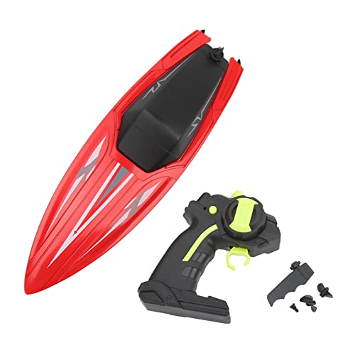 BuyWeek Ferngesteuertes Boot Kinderboot, 2.4Ghz 4 Kanäle 262,5 Fuß für Jungen Mädchen Erwachsene (Rot) von BuyWeek
