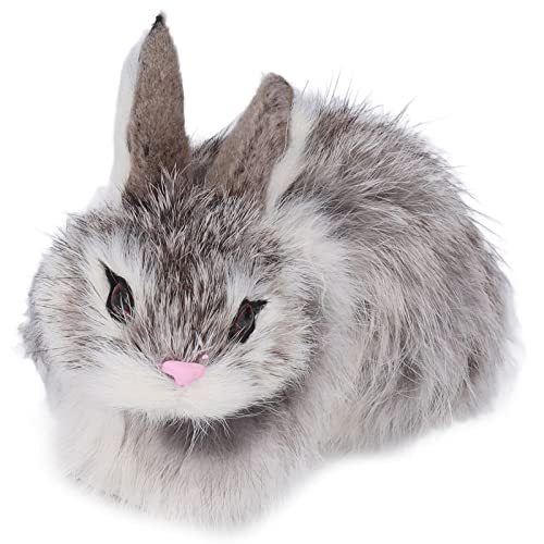 BuyWeek Kuscheltier Hase, Realistisches Plüsch Hase Hohe Simulation Kaninchen Stofftier Niedlich Bequem Kinder Mädchen Geschenk von BuyWeek