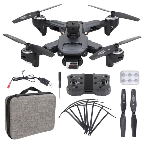BuyWeek Mini-Drohne Mit 4K-ESC-Dual-Kameras, Optische Flusspositionierung, Faltbarer RC-Quadcopter Für Anfänger, Erwachsene Und Kinder Ab 14 Jahren von BuyWeek