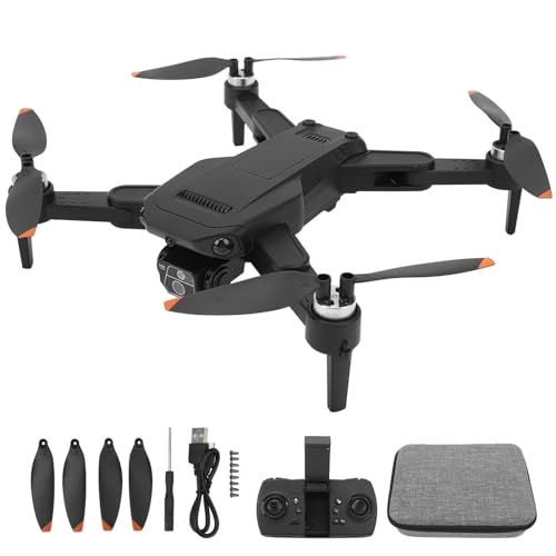 BuyWeek Mini-RC-Drohne, Faltbarer RC-Quadcopter, Bürstenlose 4K-Fernbedienungsdrohne, Infrarot-Hindernisvermeidung, Optische Flusspositionierung, 2,4 GHz von BuyWeek