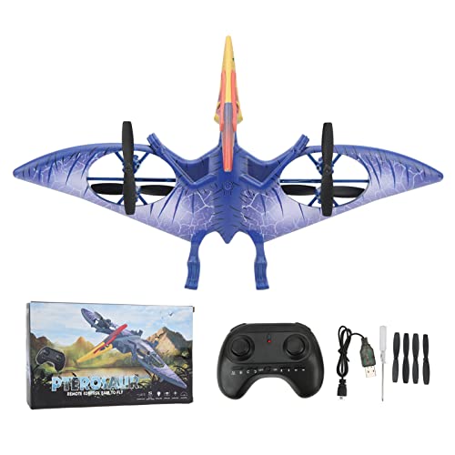 BuyWeek RC Flugzeug, Pterosaur 2,4 GHz Ferngesteuerte Quadrocopter Drohne Mini Dinosaurier Ferngesteuertes Flugzeug Spielzeug für Alter 14 Jahren und über Kinder Erwachsene Anfänger von BuyWeek