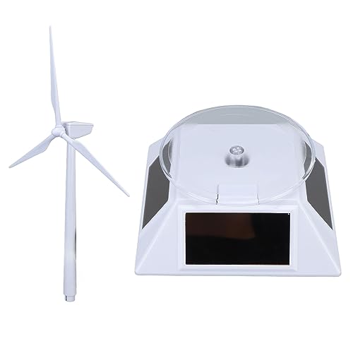 BuyWeek Solar Windmühle, Solarenergie Windturbinen Pädagogisch Dekorativ Doppelverwendung Turbine Solarbetriebene Windmühlen Spielzeug für Naturwissenschaftlichen Unterricht von Kindern von BuyWeek