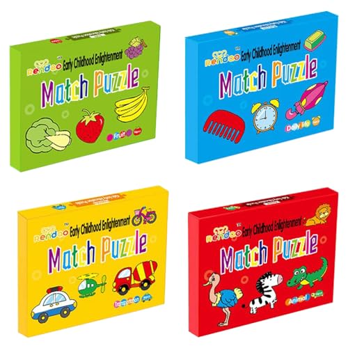 Buziba 128-teiliges Puzzlespiel für Kleinkinder, selbstkorrigierend, bunt, Lernspielzeug, Vorschulaktivitäten für Kinder und Kinder Buziba 128-teiliges Puzzlespiel für Kleinkinder, selbstkorrigierend, bunt, Lernspielzeug, Vorschulaktivitäten für Kinder und Kinder von Buziba