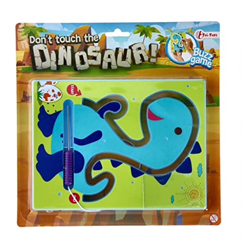 Buzz 52153A Draht (Maze) Spiel 'Sweet Dinosaur' + S No aplica geschicklichkeitsspiele, bunt von Buzz