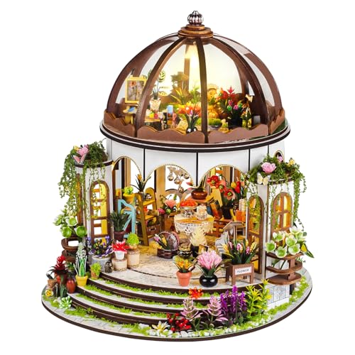 BuzzoXerex Miniatur Haus, DIY Bausatz Puppenhaus von BuzzoXerex