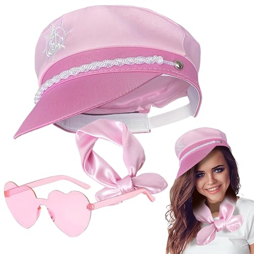 Bvizyelck Kapitänsmütze,Matrosen Schiff Kostüm Set - Verwandlungs-Kostümzubehör Mit Sonnenbrille & Schal, Partyzubehör Für Feste Geburtstag Events Karneval Bvizyelck Kapitänsmütze,Matrosen Schiff Kostüm Set - Verwandlungs-Kostümzubehör Mit Sonnenbrille & Schal, Partyzubehör Für Feste Geburtstag Events Karneval von Bvizyelck