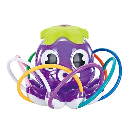 Bvizyelck Kinder Wassersprenger | Oktopus-förmiger Gartensprenger mit 8 schwenkbaren Schläuchen - Gartenspielzeug Ab 3 Jahren Für Draußen Wasserspaß Garten Park Sommer Bvizyelck Kinder Wassersprenger | Oktopus-förmiger Gartensprenger mit 8 schwenkbaren Schläuchen - Gartenspielzeug Ab 3 Jahren Für Draußen Wasserspaß Garten Park Sommer von Bvizyelck