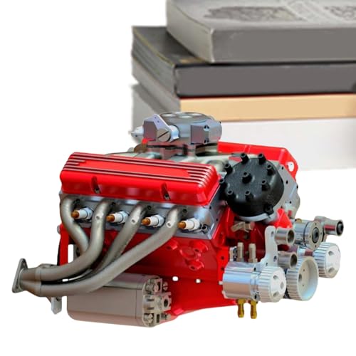Bvizyelck Modellmotor | V8 Motoren Ausstellungsmodell,Originelles Spielzeug Lernspielzeug Geschenkideen Für Söhne Teens Männer Familie Freunde Jugendliche Mädchen Und Töchter von Bvizyelck