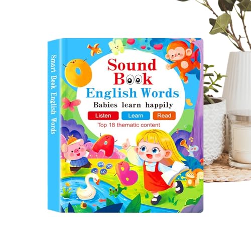 Bvizyelck Sprechende Bücher,Lesen Soundbücher Spielzeug Für Babys - Sprechende Lernspiele Für Kinder Sprachentwicklung Bvizyelck Sprechende Bücher,Lesen Soundbücher Spielzeug Für Babys - Sprechende Lernspiele Für Kinder Sprachentwicklung von Bvizyelck