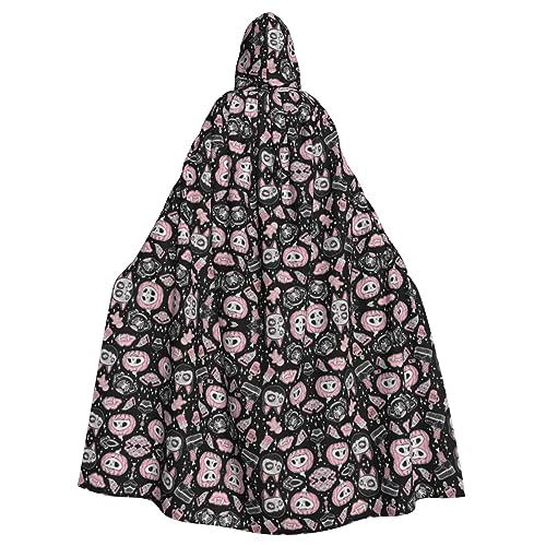Bvrctyp Halloween Kürbis Katze Druck Kapuzenumhang mit Kapuze Halloween Weihnachten Party Cosplay Kostüme Bvrctyp Halloween Kürbis Katze Druck Kapuzenumhang mit Kapuze Halloween Weihnachten Party Cosplay Kostüme von Bvrctyp