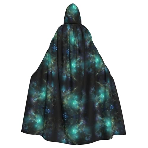 Bvrctyp Kapuzenumhang mit Galaxie-Hintergrund, mit Kapuze, Halloween, Weihnachten, Party, Cosplay-Kostüme Bvrctyp Kapuzenumhang mit Galaxie-Hintergrund, mit Kapuze, Halloween, Weihnachten, Party, Cosplay-Kostüme von Bvrctyp