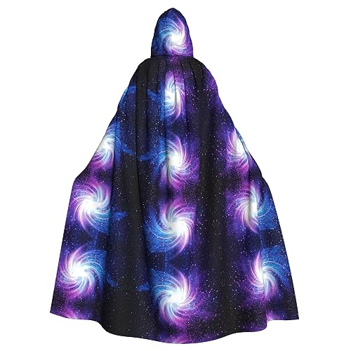 Bvrctyp Kapuzenumhang mit Kapuze, Glaxy Print, Halloween, Weihnachten, Party, Cosplay-Kostüme Bvrctyp Kapuzenumhang mit Kapuze, Glaxy Print, Halloween, Weihnachten, Party, Cosplay-Kostüme von Bvrctyp