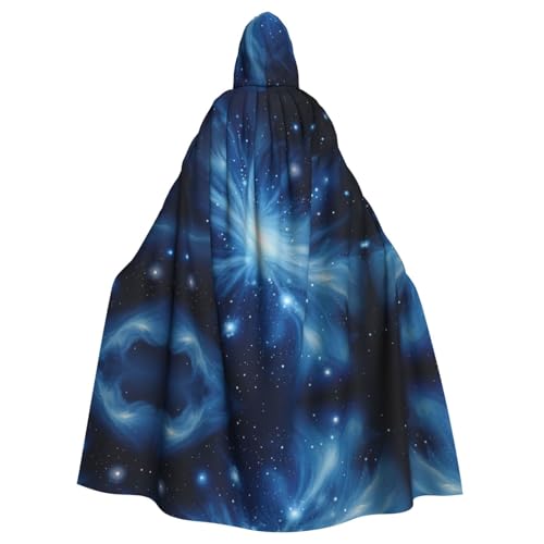 Bvrctyp Kapuzenumhang mit Kapuze, Motiv: blauer Galaxie, Halloween, Weihnachten, Party, Cosplay-Kostüme Bvrctyp Kapuzenumhang mit Kapuze, Motiv: blauer Galaxie, Halloween, Weihnachten, Party, Cosplay-Kostüme von Bvrctyp