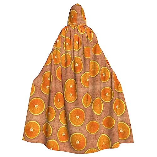 Bvrctyp Kapuzenumhang mit Kapuze und Zitronen und Orangen, Halloween, Weihnachten, Party, Cosplay Bvrctyp Kapuzenumhang mit Kapuze und Zitronen und Orangen, Halloween, Weihnachten, Party, Cosplay von Bvrctyp