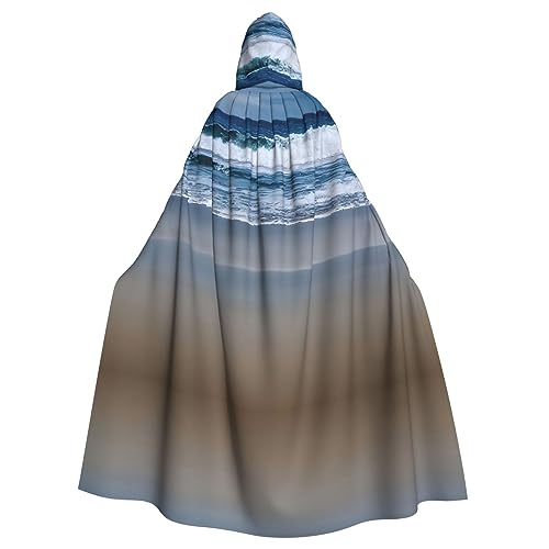 Bvrctyp Kapuzenumhang mit Kapuze und ruhigem Küstenaufdruck, Halloween, Weihnachten, Party, Cosplay-Kostüme Bvrctyp Kapuzenumhang mit Kapuze und ruhigem Küstenaufdruck, Halloween, Weihnachten, Party, Cosplay-Kostüme von Bvrctyp