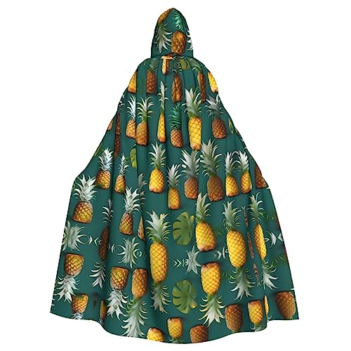 Bvrctyp Kapuzenumhang mit Kapuze und tropischem Obstparadies, für Halloween, Weihnachten, Party, Cosplay Bvrctyp Kapuzenumhang mit Kapuze und tropischem Obstparadies, für Halloween, Weihnachten, Party, Cosplay von Bvrctyp