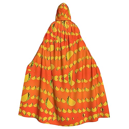 Bvrctyp Lustiger Kapuzenumhang mit Kapuze mit Lebensmittelmuster, Halloween, Weihnachten, Party, Cosplay-Kostüme Bvrctyp Lustiger Kapuzenumhang mit Kapuze mit Lebensmittelmuster, Halloween, Weihnachten, Party, Cosplay-Kostüme von Bvrctyp