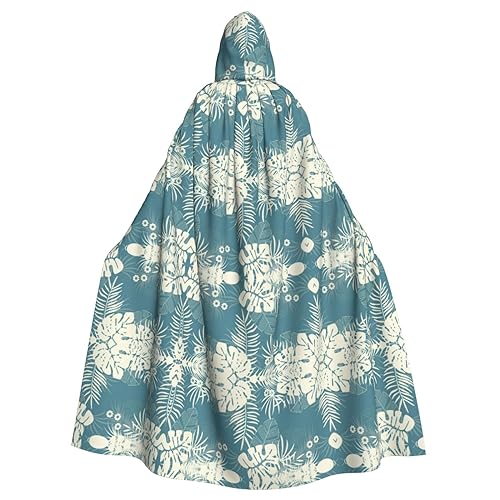 Bvrctyp Luxuriöser Kapuzenumhang mit niedlichem Blätteraufdruck, mit Kapuze, Halloween, Weihnachten, Party, Cosplay-Kostüm Bvrctyp Luxuriöser Kapuzenumhang mit niedlichem Blätteraufdruck, mit Kapuze, Halloween, Weihnachten, Party, Cosplay-Kostüm von Bvrctyp