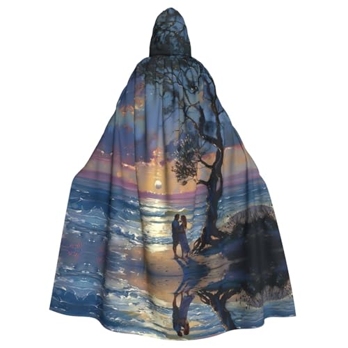 Bvrctyp Romantischer Strand-Umhang mit Kapuze und Kapuze, Halloween, Weihnachten, Party, Cosplay-Kostüme Bvrctyp Romantischer Strand-Umhang mit Kapuze und Kapuze, Halloween, Weihnachten, Party, Cosplay-Kostüme von Bvrctyp