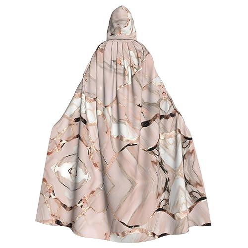 Bvrctyp Umhang mit Kapuze und Kapuze in Roségold, Marmor-Druck, Halloween, Weihnachten, Party, Cosplay-Kostüme Bvrctyp Umhang mit Kapuze und Kapuze in Roségold, Marmor-Druck, Halloween, Weihnachten, Party, Cosplay-Kostüme von Bvrctyp