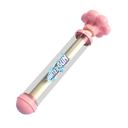 Erwachsener Wasser -Squirter, Wasserspielkampfspielzeug, Poolzubehör, Romantisches Feuerwerk Wasser Squirter für Kinder, interaktives Strandspiel im Freien für Kinder Mädchen (Rosa) von Bxjinkele