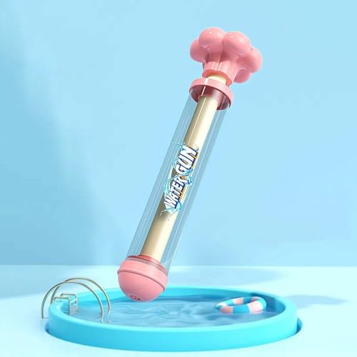 Feuerwerk Wasserpistole, Romantische Feuerwerks Wasserpistole Spritzpistolen, Feuerwerk Wasser Squirter, Romantisches Wassersprühspielzeug Für Kinder, Erwachsene, 3 Düsentypen (Rosa, Poröser Typ) von Bxjinkele