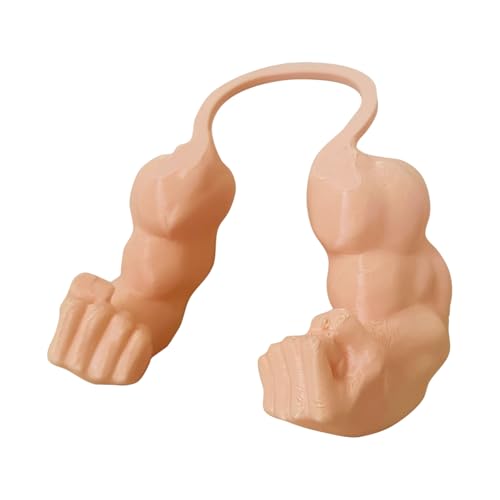 Mini Hände für Katzen, Realistische Menschliche Arme Für Katzen, Kreatives Interaktives Katzenspielzeug und Dekoration für Zuhause, Reisen, Foto, Cosplay, Geburtstage Täglichen Gebrauch (Beige) von Bxjinkele
