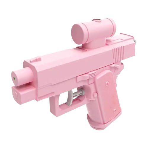 Zwei-Wege-Wasserpistole, Wasserstreich Wasserstreich Umgekehrtes Wasser Skurriles Wasser für Streichliebhaber, Wasserpistole kann von vorne und hinten sprühen (Rosa) von Bxjinkele