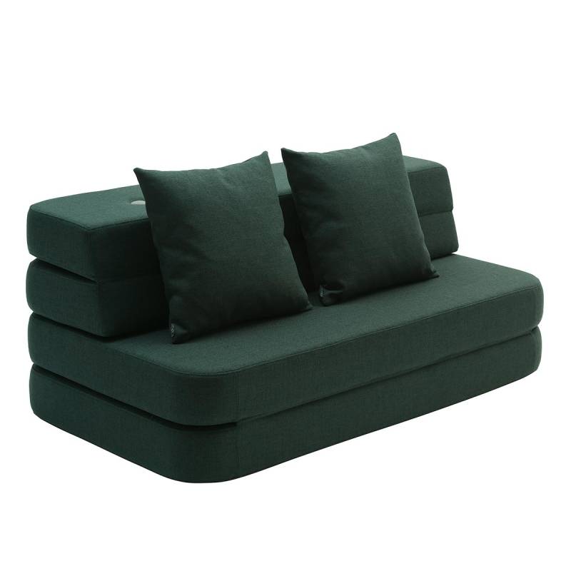 byKlipKlap 3-Fold-Sofa 120 cm Grün von By KlipKlap