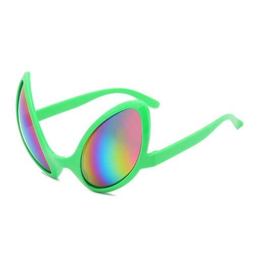 Byeaon Alien-Requisiten, Halloween-Partybrille, Alien-Modellierbrille, Bunte Gläser, Einzigartiges Design, 14 X 9 X 14 Cm, Für Lustige Fotoshootings Byeaon Alien-Requisiten, Halloween-Partybrille, Alien-Modellierbrille, Bunte Gläser, Einzigartiges Design, 14 X 9 X 14 Cm, Für Lustige Fotoshootings von Byeaon