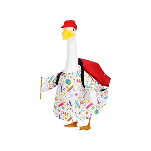 Byeaon Gänsekostüme,4-teiliges Rasen Gänse Bekleidungsset | Deko Figurenbekleidung 58 cm Für Rasen Garten Studio Kinder Schule Camping Terrasse Feiern Byeaon Gänsekostüme,4-teiliges Rasen Gänse Bekleidungsset | Deko Figurenbekleidung 58 cm Für Rasen Garten Studio Kinder Schule Camping Terrasse Feiern von Byeaon