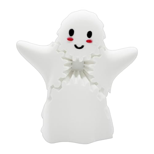 Byeaon Halloween Haunted Gear Ghost, Interaktive und Spaß, Polylaktinsäure, niedliche Ghost Gear Cube Sammlungsfiguren, zappelnder rotierender Spielzeugschreibtisch Ornament, kompakt für Schreibtisc Byeaon Halloween Haunted Gear Ghost, Interaktive und Spaß, Polylaktinsäure, niedliche Ghost Gear Cube Sammlungsfiguren, zappelnder rotierender Spielzeugschreibtisch Ornament, kompakt für Schreibtisc von Byeaon