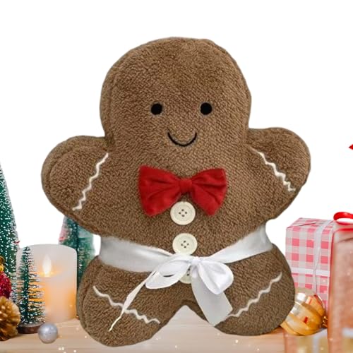 Byeaon Mann Plüschpuppe, Kissen 40 cm weiches Weihnachts -Stofftier | Nette Cartoon -Puppe für Baby, Kinder, Jugendliche, Mädchen, Freunde, Familie, Schule, Urlaubsdekoration von Byeaon