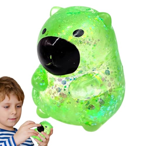 Capybaras Squeeze-Spielzeug, Entspannendes Prise-Spielzeug, Glitzernder Pailletten-Fidget, 5,5x5x7,5 cm, Kompakt Und Reisefreundlich, Für Zu Hause, Für Lange Pendel- Oder Flüge Capybaras Squeeze-Spielzeug, Entspannendes Prise-Spielzeug, Glitzernder Pailletten-Fidget, 5,5x5x7,5 cm, Kompakt Und Reisefreundlich, Für Zu Hause, Für Lange Pendel- Oder Flüge von Byeaon
