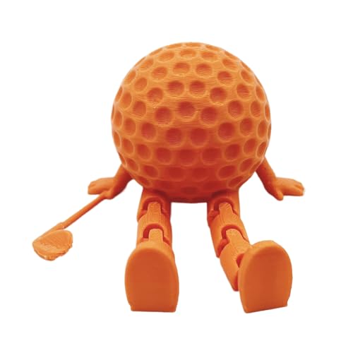 Gedruckte Aktionsfigur, vielseitiger Gebrauch, 6,7x7,3x4cm/2.64x2.87x1.57 Zoll, Figur -Sammlung, Baseball- und Volleyball -Figuren mit artikulierten Beinen, ideales Display für Kinder -Teen von Byeaon