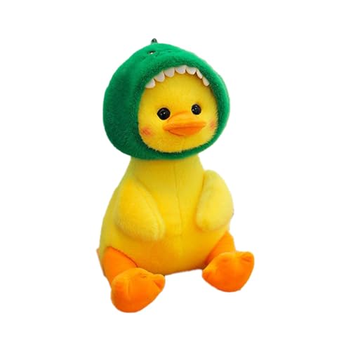Kuschelige Plüschpuppe, Gelbe Entenplüsch, Enten -ausgestopfte Tier, Babys Und Kinder Fühlen Sich Vor Dem Schlafengehen Sicher, Entzückend Und Huggierbar, 25 Cm, Für Kuscheln Und Heimdekoration von Byeaon