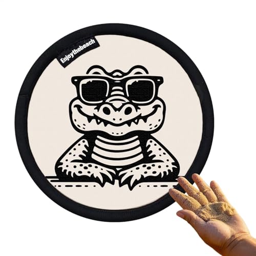 Sandreinigungsgerät, wasserloser Strandreiniger, sanfter Sandentferner, kompakt und tragbar, nicht leicht zu verformen, weit verbreitet, 12 cm, für Frauen, Männer, Familie Sandreinigungsgerät, wasserloser Strandreiniger, sanfter Sandentferner, kompakt und tragbar, nicht leicht zu verformen, weit verbreitet, 12 cm, für Frauen, Männer, Familie von Byeaon