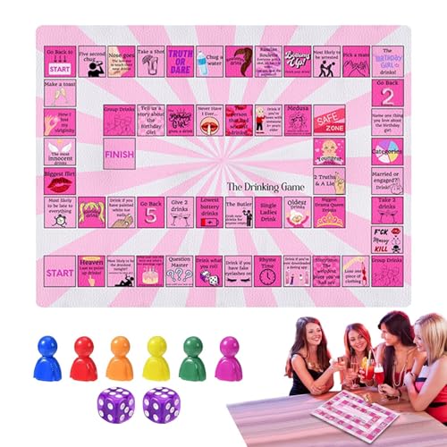 Tipsy-Land-Party-Brettspiel, Lederland-Trinkspiele, Tragbares Getränkespielzeug, Einfach Zu Spielen Und Sicher Zu Sicherheit. Sie Können Lange Zeit Nicht Einfach Zu Brechen, Um 40 Cm Für Erwachsene Zu Tipsy-Land-Party-Brettspiel, Lederland-Trinkspiele, Tragbares Getränkespielzeug, Einfach Zu Spielen Und Sicher Zu Sicherheit. Sie Können Lange Zeit Nicht Einfach Zu Brechen, Um 40 Cm Für Erwachsene Zu von Byeaon