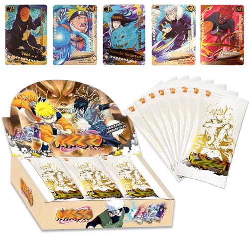Anime Karten,36Pack/216 Blatt Anime Shippuden Karten Set,Anime Trading Cards Game Lieblings für Kinder,Teenager und Erwachsene,Fans von Byhsoep