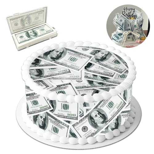 50 Stück Geldscheine,Dollar Tortenaufleger,Geld Torte,Geld Kuchen Topper,Geld Schokolade,Geld Scheine Tortenaufleger zum Geburtstag Kreieren Mann 50 Stück Geldscheine,Dollar Tortenaufleger,Geld Torte,Geld Kuchen Topper,Geld Schokolade,Geld Scheine Tortenaufleger zum Geburtstag Kreieren Mann von Byhsoep