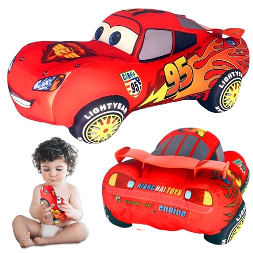 Byhsoep Cars Kuscheltier,Mqueen Soft Toys,Auto Kuscheltier,Mqueen Plüschautospielzeug Puppe Geschenk für Kinder Jungen Mädchen Byhsoep Cars Kuscheltier,Mqueen Soft Toys,Auto Kuscheltier,Mqueen Plüschautospielzeug Puppe Geschenk für Kinder Jungen Mädchen von Byhsoep