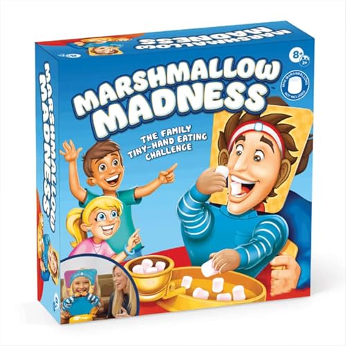 ByteCraft Spiel Marshmallow Madness, Lustiges Brettspiel für Paare, Komisches Datenight-Kartenspiel für Erwachsene, Romantisches Herausforderungsspiel, Lustiges Geschenk für Paare von ByteCraft
