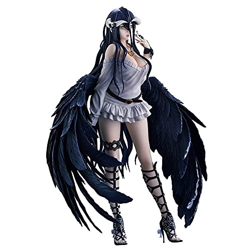 Bzdmly Overlord Anime Figure Albedo Scale 1/6 Beautiful Cute Figure Desktop Birthday Party Decorations Gift Model von Bzdmly