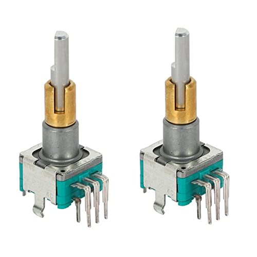 Bzocio 2 Stück Series EC11EBB24C03 Encoder mit Schalter 30 Numero Positionierung 15 mit Impulspunkt 25 mm von Bzocio