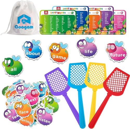 Coogam Sichtwörter Spiel mit 400 Sichtwörter Set, Dolch Wortliste Phonics, Alphabetisierung Lernen Lesen Flash-Karten Spielzeugspiele für Kind 3 4 5 Jahre alt Coogam Sichtwörter Spiel mit 400 Sichtwörter Set, Dolch Wortliste Phonics, Alphabetisierung Lernen Lesen Flash-Karten Spielzeugspiele für Kind 3 4 5 Jahre alt von Coogam