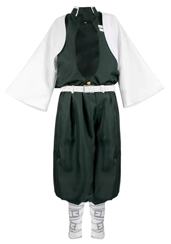 C-ZOFEK Sanemi Shinazugawa Cosplay Kostüm mit Gürtel - Weiß - Medium C-ZOFEK Sanemi Shinazugawa Cosplay Kostüm mit Gürtel - Weiß - Medium von C-ZOFEK