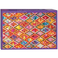 Kaffe Fassett's Diamond Quilt Jigsaw Puzzle for Adults Kaffe Fassett's Diamond Quilt Jigsaw Puzzle for Adults von C & T Publishing